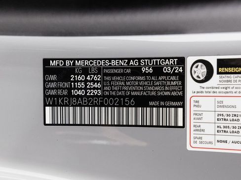 Certified 2024 Mercedes-Benz AMG GT 55 image 37