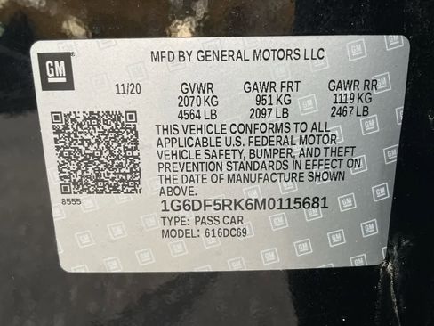 Certified 2021 Cadillac CT4 Premium Luxury w/ Climate Package image 33