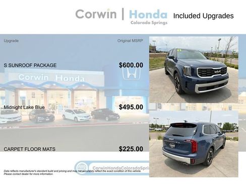 Used 2024 Kia Telluride S w/ S Sunroof Package FWD image 4