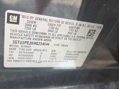 Used 2017 GMC Sierra 1500 Denali AWD/4WD image 15