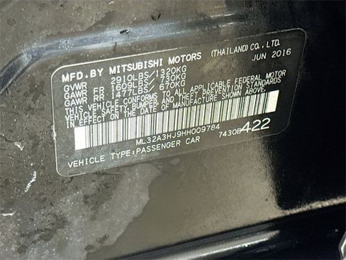 Used 2017 Mitsubishi Mirage ES image 28