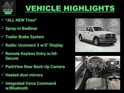 Used 2017 RAM 1500 ST w/ SXT Appearance Group AWD/4WD image 3
