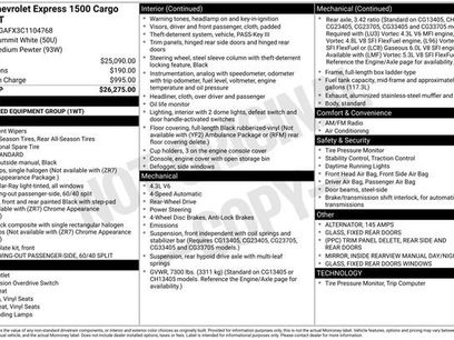 Used 2012 Chevrolet Express 1500