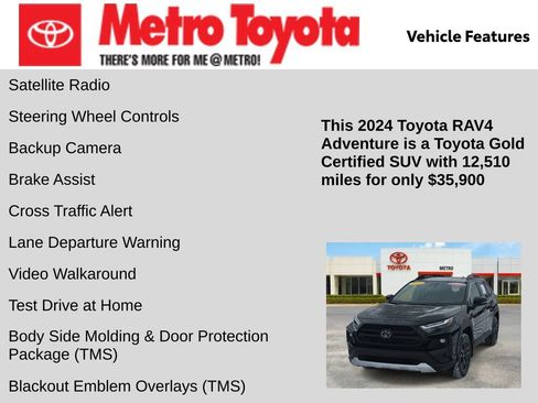 Certified 2024 Toyota RAV4 Adventure image 16