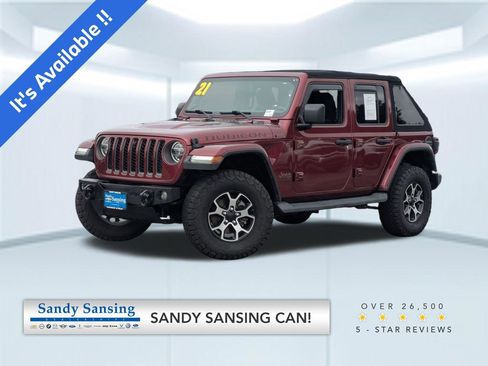 Used 2021 Jeep Wrangler Unlimited Rubicon AWD/4WD image 1