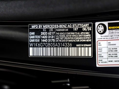 Certified 2025 Mercedes-Benz S 580 4MATIC Sedan image 27