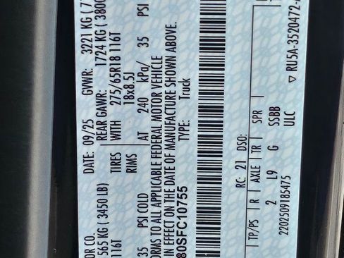 New 2025 Ford F150 XLT w/ Equipment Group 302A MID image 34