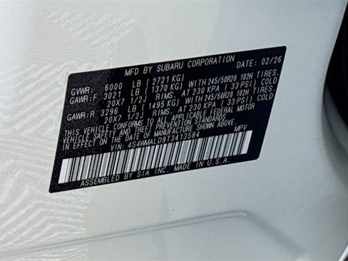 New 2026 Subaru Ascent Bronze Edition image 35