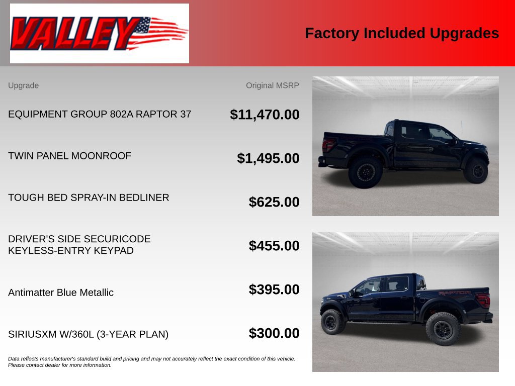 New 2026 Ford F150 Raptor AWD/4WD image 4