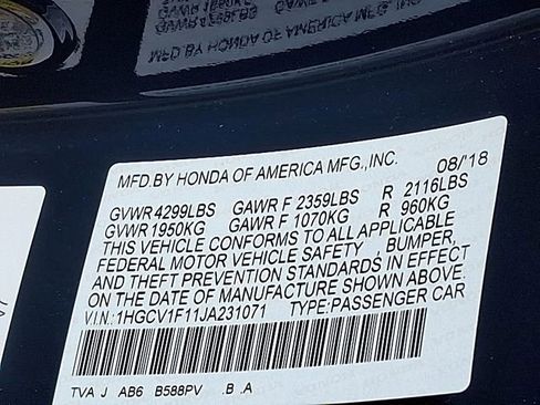 Used 2023 Honda Accord EX image 26