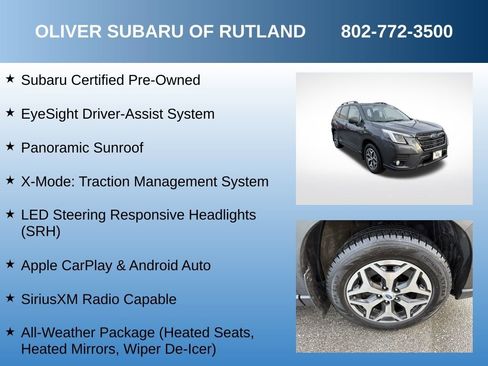 Certified 2023 Subaru Forester Premium image 10