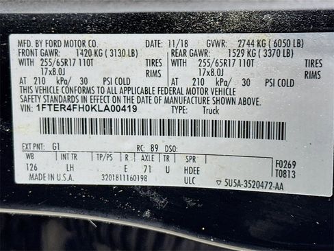 Used 2019 Ford Ranger XLT w/ Trailer Tow Package image 30