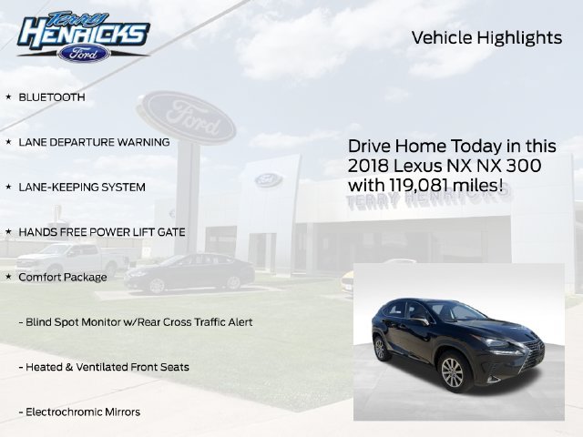 Used 2018 Lexus NX 300 AWD w/ Comfort Package image 4