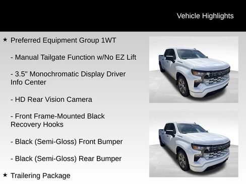 Used 2022 Chevrolet Silverado 1500 W/T w/ Trailering Package AWD/4WD image 4