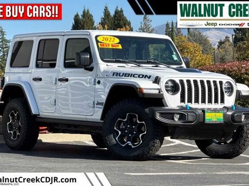 Used 2022 Jeep Wrangler Unlimited Rubicon 4xe image 1