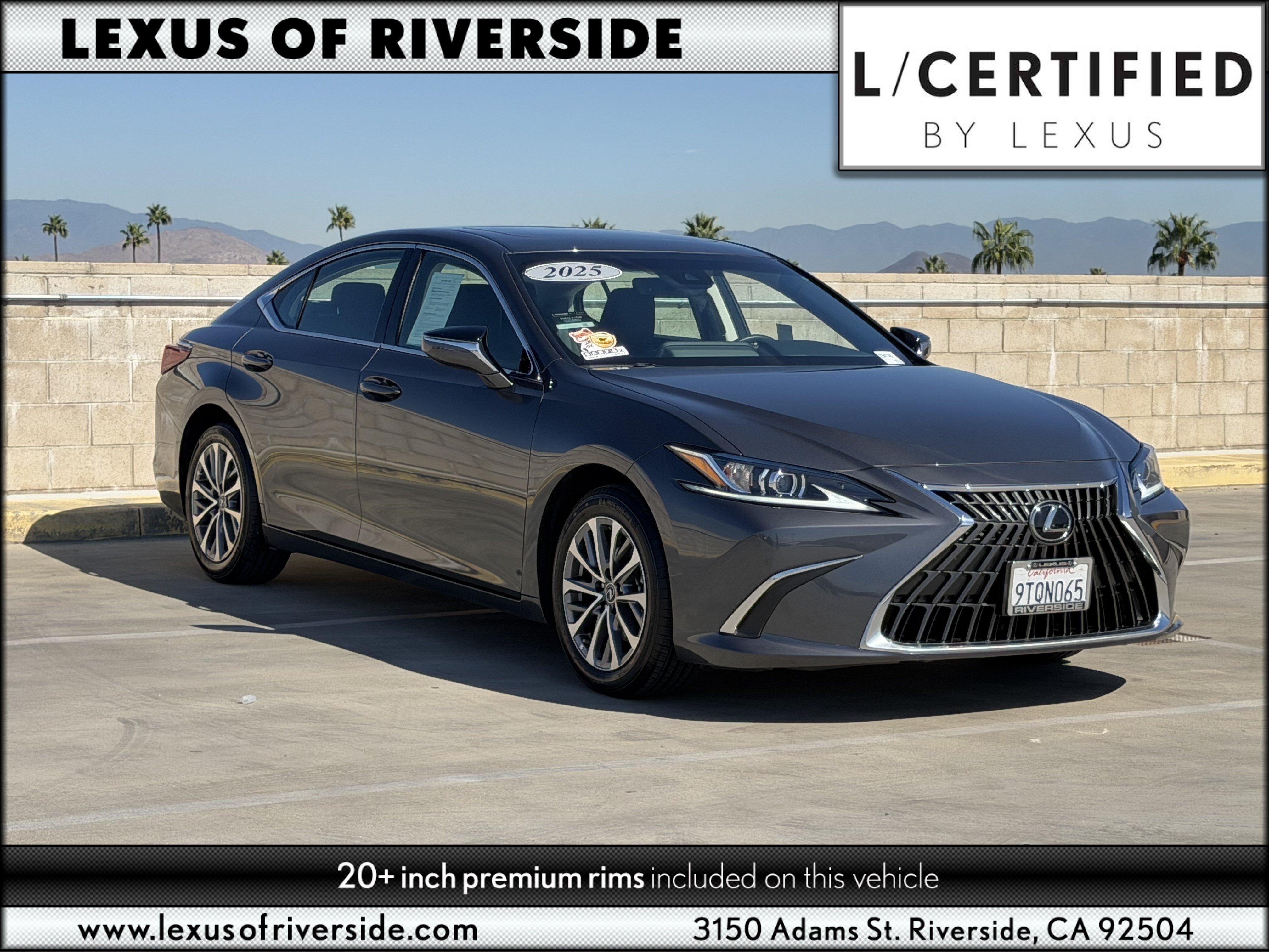 Certified 2025 Lexus ES 350 w/ Accessory Package (Z1) FWD image 1