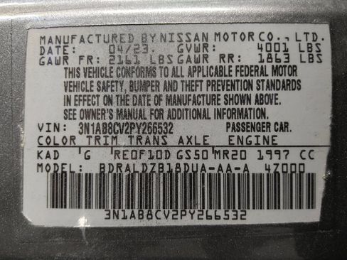 Used 2023 Nissan Sentra SV FWD image 33