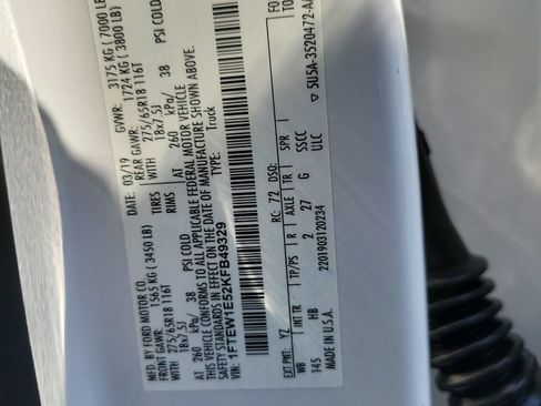 Used 2019 Ford F150 Lariat AWD/4WD image 30