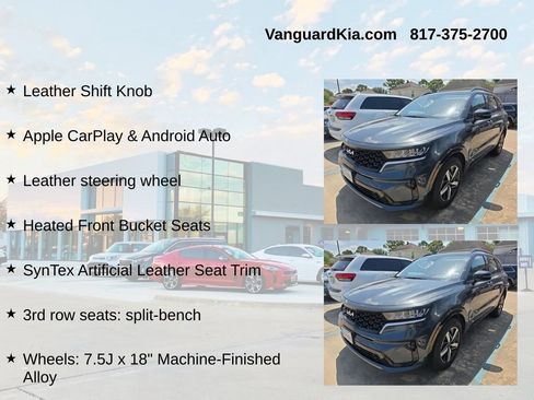 Certified 2023 Kia Sorento S w/ Panoramic Sunroof Package FWD image 13