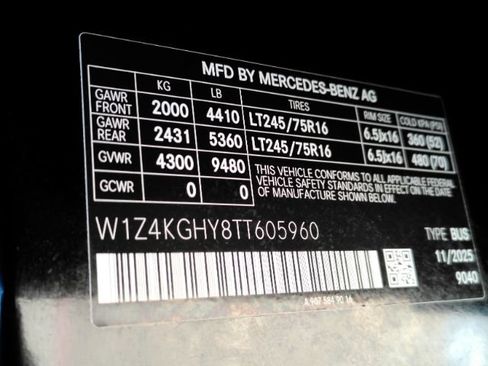 Used 2026 Mercedes-Benz Sprinter 2500 image 45