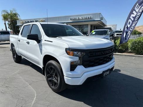 New 2026 Chevrolet Silverado 1500 Custom w/ LPO, Dark Essentials Package RWD image 1