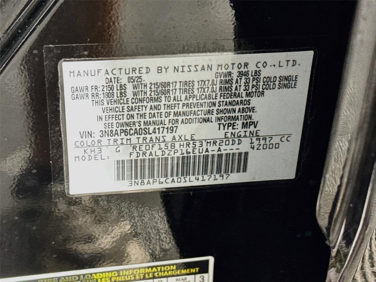 Certified 2025 Nissan Kicks SV FWD image 29