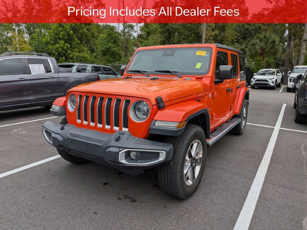 Used 2019 Jeep Wrangler Unlimited Sahara AWD/4WD image 3