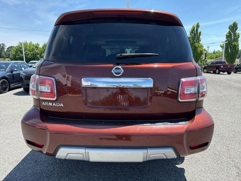 Used 2017 Nissan Armada Platinum w/ Captain Seat Package AWD/4WD image 3