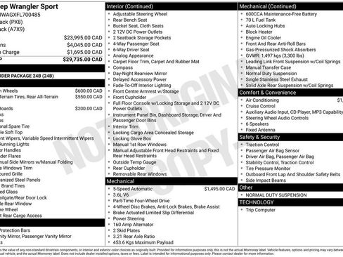 Used 2015 Jeep Wrangler Sport image 2