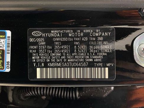 New 2026 Hyundai Palisade Calligraphy image 41