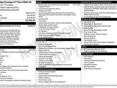 New 2026 Dodge Durango GT image 8