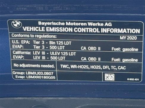 Used 2020 BMW X5 sDrive40i w/ Convenience Package image 64