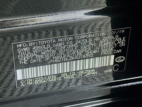 Used 2019 Lexus GS 350 F Sport RWD image 12