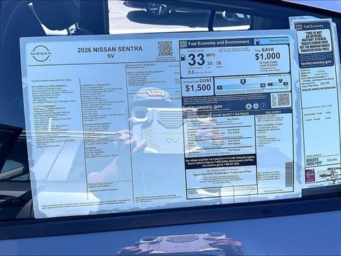 New 2026 Nissan Sentra SV FWD image 12