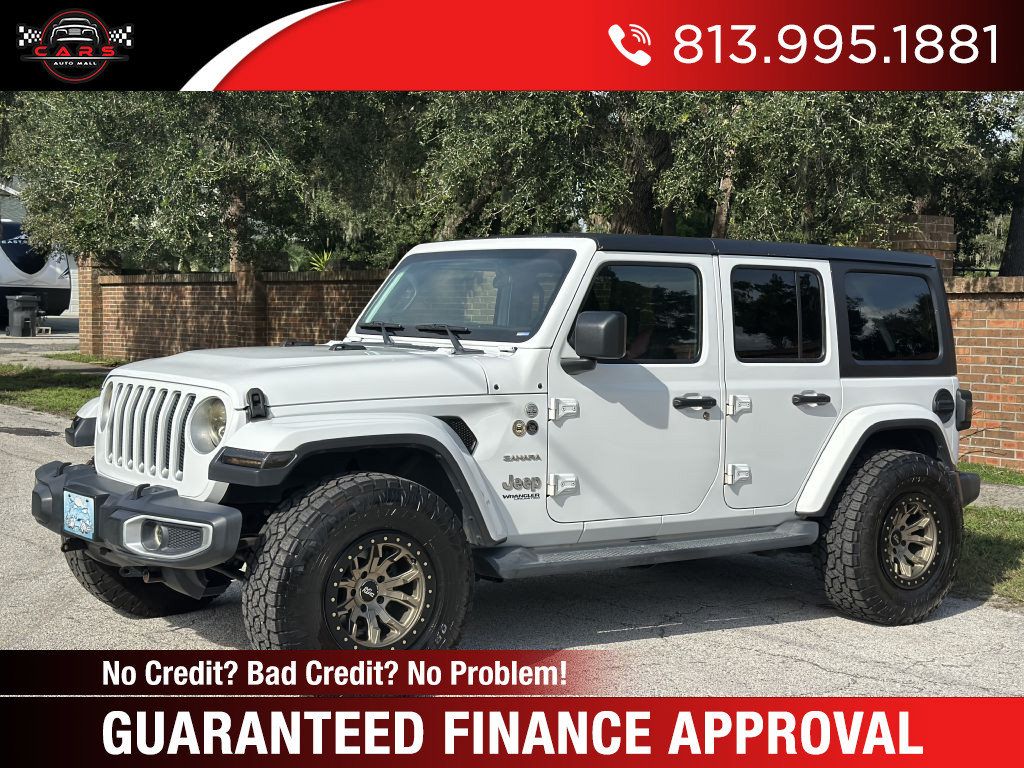 Used 2020 Jeep Wrangler Unlimited Sahara AWD/4WD image 1