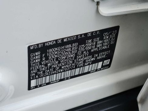 Certified 2024 Honda HR-V Sport image 27