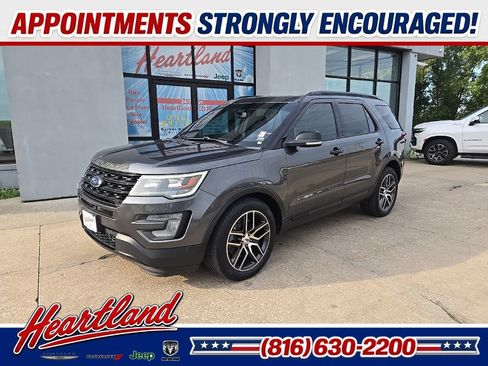 Used 2017 Ford Explorer Sport w/ Equipment Group 401A AWD/4WD image 1