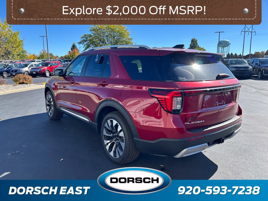 New 2027 Ford Explorer Platinum w/ LUX Leather Package AWD/4WD image 3