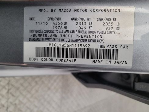 Used 2017 MAZDA MAZDA6 Grand Touring FWD image 33