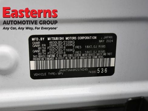 Used 2024 Mitsubishi Eclipse Cross LE AWD/4WD image 38