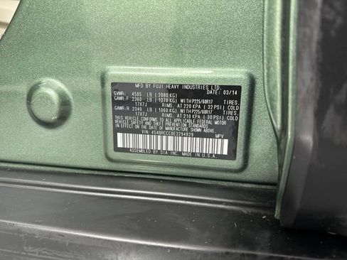 Used 2014 Subaru Outback 2.5i Premium w/ Popular Package #1A image 34