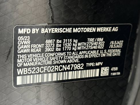 Certified 2024 BMW iX xDrive50 w/ Premium Package AWD/4WD image 20