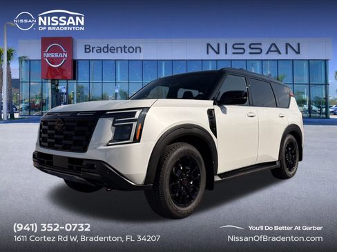 New 2026 Nissan Armada PRO-4X w/ Captain's Chari Seat Package image 1