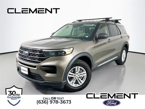 Certified 2021 Ford Explorer XLT w/ Class III Trailer Tow Package AWD/4WD image 1