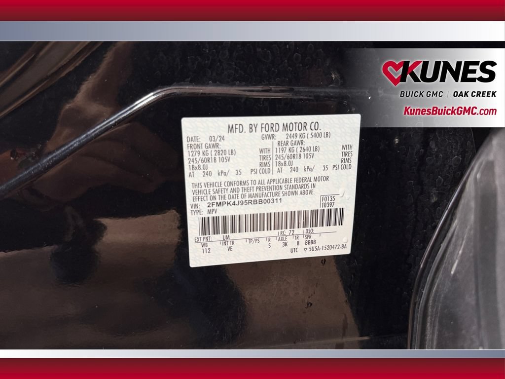 Used 2024 Ford Edge SEL AWD/4WD image 40
