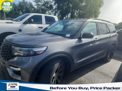 Used 2023 Ford Explorer ST-Line w/ Class IV Trailer Tow Package RWD image 1