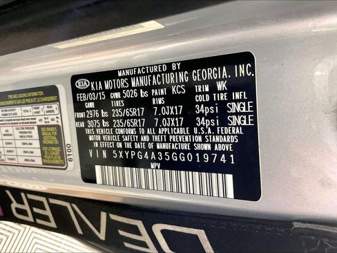 Used 2016 Kia Sorento FWD w/ LX Convenience Package image 34