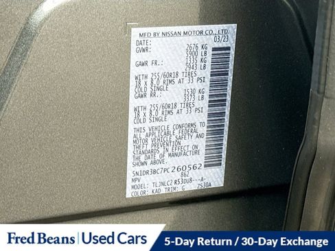 Used 2023 Nissan Pathfinder SV AWD/4WD image 34