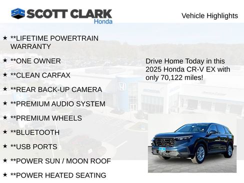 Used 2025 Honda CR-V EX image 11