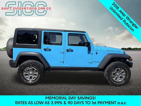 Used 2018 Jeep Wrangler Unlimited Rubicon w/ Connectivity Group AWD/4WD image 8